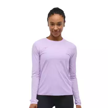 AIROLITE LONG SLEEVE Женская футболка Hoka, сиреневый