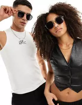 AJ Morgan – Круглые черные солнцезащитные очки