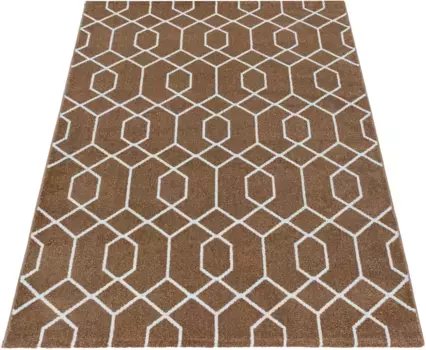 Айылдыз Ковры Ковер "EFOR 3713", прямоугольный Ayyildiz Teppiche 80х250 см, цвет kupfer