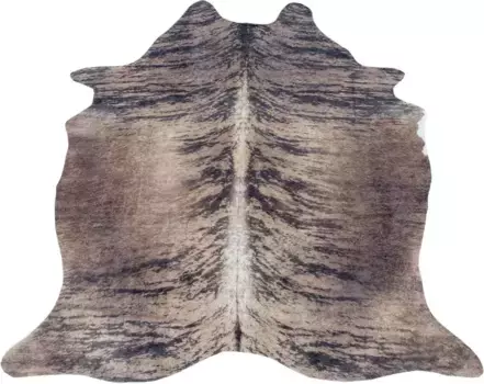 Айылдызские ковры "ETOSHA 4115", в форме меха животных, простой в уходе / современный вид меха Ayyildiz Teppiche 100х135 см, коричневый