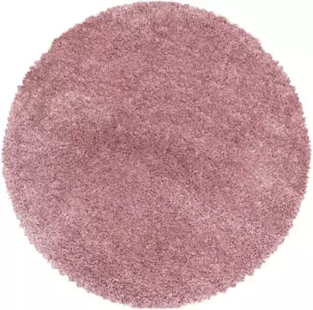 Айылдызские ковры ковер с высоким ворсом "FLUFFY 3500", круглый Ayyildiz Teppiche 200 см, цвет ros