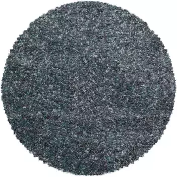 Айылдызские ковры лохматый ковер "Enjoy Shaggy", круглый, гостиная Ayyildiz Teppiche 120 см, синий