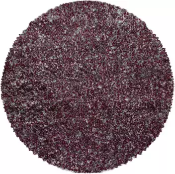 Айылдызские ковры лохматый ковер "Enjoy Shaggy", круглый, гостиная Ayyildiz Teppiche 120 см, красный