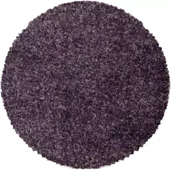 Айылдызские ковры лохматый ковер "Enjoy Shaggy", круглый, гостиная Ayyildiz Teppiche 120 см, цвет lila