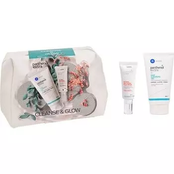 Акция Очищающий гель для лица 150 мл и антивозрастной крем для лица с ретинолом 30 мл Panthenol Extra