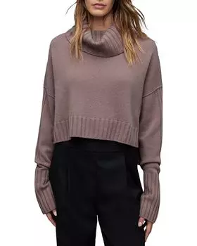 Акира Кашемир и amp; Шерстяной свитер ALLSAINTS, цвет Pink