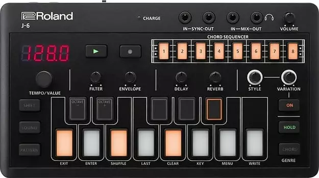 Аккордовый синтезатор Roland Aira Compact J-6