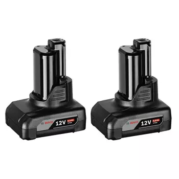 Аккумулятор BOSCH 1600A00X7H GBA 6.0А/ч 12В (2 шт.)