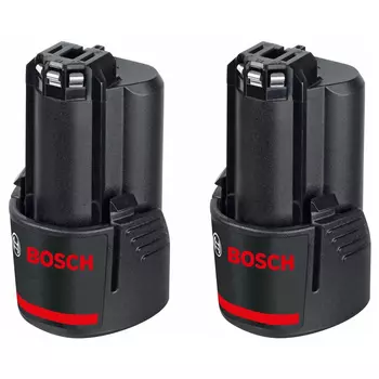 Аккумулятор BOSCH Professional GBA 1600A00X7D 3А/ч 12В (2 шт.)