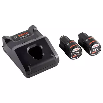 Аккумулятор BOSCH Professional GBA 1600A019R8 2А/ч 12В (2 шт.) + ЗУ