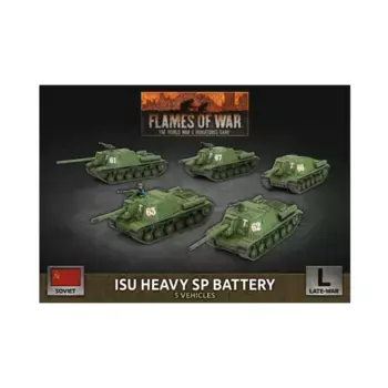 Аккумулятор ISU Heavy SP (пластик), Flames of War - WWII - Soviet - Tanks (4th Edition)