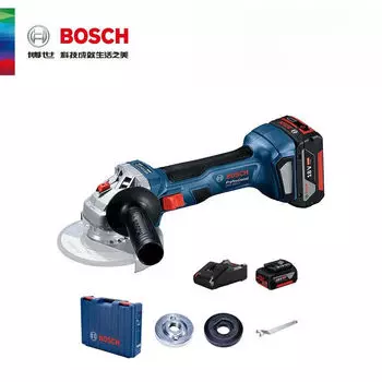 Угловая шлифовальная машина Bosch GWS180-Li, 18V + аккумулятор, зарядное устройство