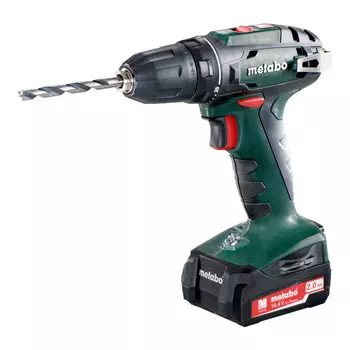 Аккумуляторная дрель-шуруповерт Metabo BS 14,4 В 1x2 Ач литий-ионный + SC 30