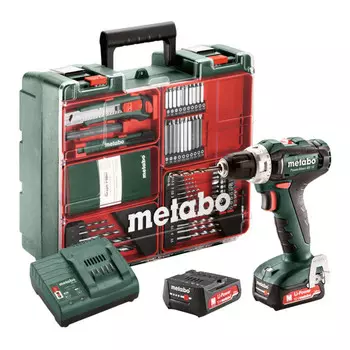 Аккумуляторная дрель-шуруповерт Metabo PowerMaxx BS 12 + SC