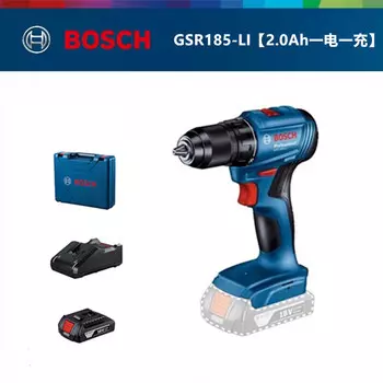 Дрель-шуруповерт Bosch GSR 185-Li + аккумулятор, зарядное устройство
