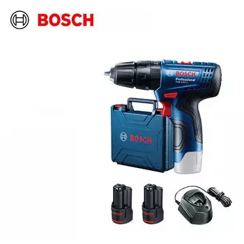 Аккумуляторная ударная дрель Bosch GSB120-LI, литиевая электрическая дрель, пистолетная дрель, электрическая отвертка 12 В, электроинструмент
