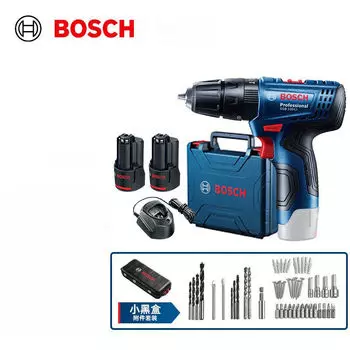 Аккумуляторная ударная дрель Bosch GSB120-LI, литиевая электрическая дрель, пистолетная дрель, электрическая отвертка 12 В, электроинструмент