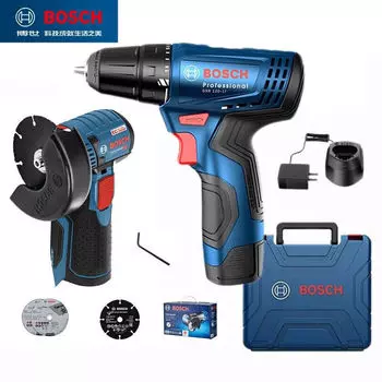 Аккумуляторная угловая шлифовальная машина Bosch для резки Xiaogangxia GWS12V-76 профессиональная электрическая ручная дрель