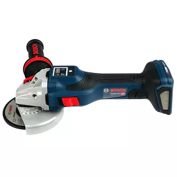 Аккумуляторная угловая шлифовальная машина BOSCH GWS 18V-15 SC (без З/У, без аккумулятора), синий