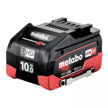 Аккумуляторный блок Metabo с защитной планкой LiHD 18 В - 10,0 А·ч