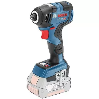 Аккумуляторный гайковерт BOSCH Professional GDR 18V-200 C 06019G4104 (без З/У, без аккумулятора), синий