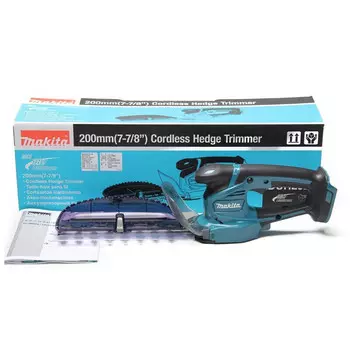 Аккумуляторный кусторез makitaDUH202Z, 18 В, голый металл (без зарядного устройства и аккумулятора)