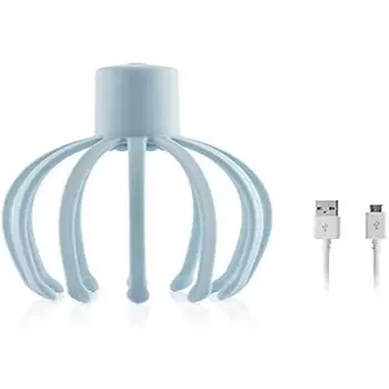 Аккумуляторный массажер для головы InnovaGoods Helax — снятие стресса и напряжения с функцией массажа головы — идеально подходит для дома и работы