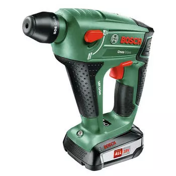 Аккумуляторный перфоратор Bosch Uneo Maxx, 2 x PBA 18V