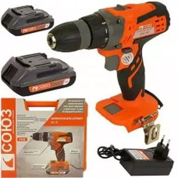 Аккумуляторный шуруповерт СОЮЗ ДШС-18К