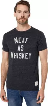 Аккуратная футболка с виски The Original Retro Brand, черный