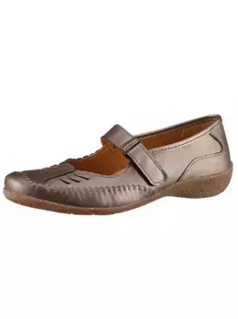 Ако балетки Aco, бронзовый