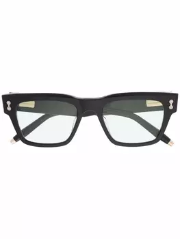 Akoni солнцезащитные очки Columba с затемненными линзами, черный