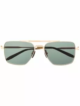 Akoni солнцезащитные очки Eos в квадратной оправе, золотистый