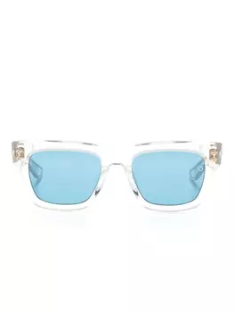 Akoni солнцезащитные очки Pyxis трапециевидной формы, нейтральный цвет