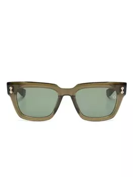 Akoni солнцезащитные очки Pyxis в квадратной оправе, зеленый