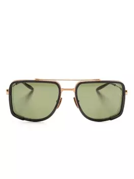 Akoni солнцезащитные очки Stargazer, золотой