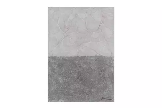 Акриловая картина ручной работы KUNSTLOFT Gloomy Skyline, серый