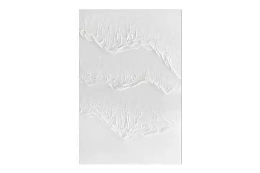 Акриловая картина ручной работы KUNSTLOFT Snow-capped, белый