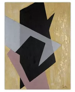 Акриловая картина ручной работы KUNSTLOFT Strong Bound, черный