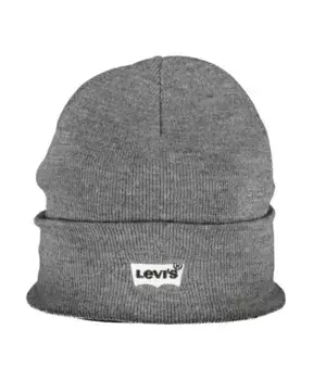 Акриловая кепка с вышитым логотипом Levi'S, серый