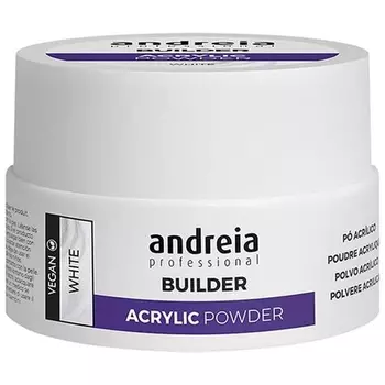 Акриловая пудра Builder 20G белая, Andreia