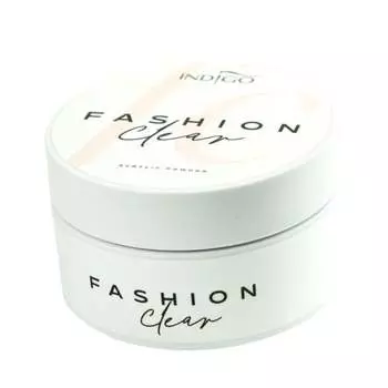 Акриловая пудра Indigo Fashion Clear 38г