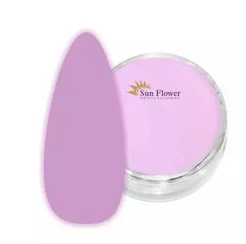 Акриловая пудра с флуоэффектом 2 г - светится в темноте - светло-розовый, SUNFLOWER