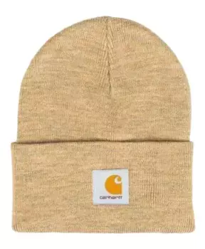 Акриловая шапка для часов, шерстяная шапка Carhartt Wip, бежевый