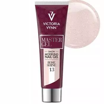 Акриловый гель с частицами Victoria Vynn Master Gel, оттенок 13, розовый блеск, 60 г