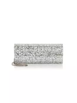 Акриловый клатч Sweetie с металлическим блеском Jimmy Choo