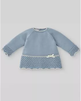 Акриловый комбинезон для девочки голубого цвета PAZ Rodrguez, светло-синий