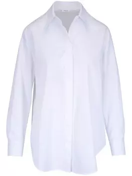 Akris Punto поплиновая рубашка, белый