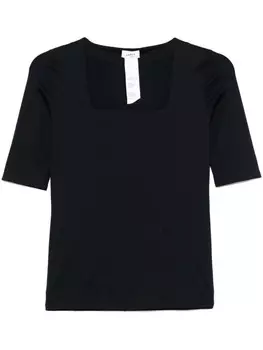 Akris Punto топ с короткими рукавами, синий