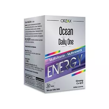 Активная добавка Ocean Daily One Energy, 30 таблеток